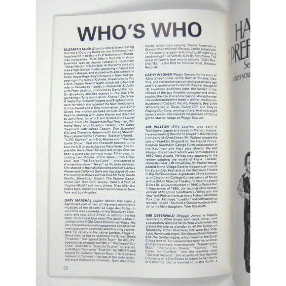 Program 1986 Rochester Philharmonic Orchestra Marshal Wydner Ticket RPO NY - Picture 9 of 10